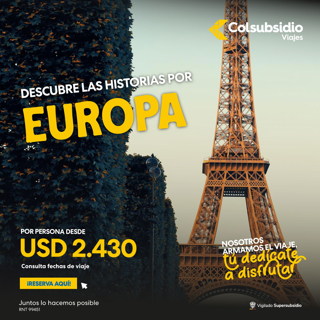 EUROPA CON TIQUETE AEREO