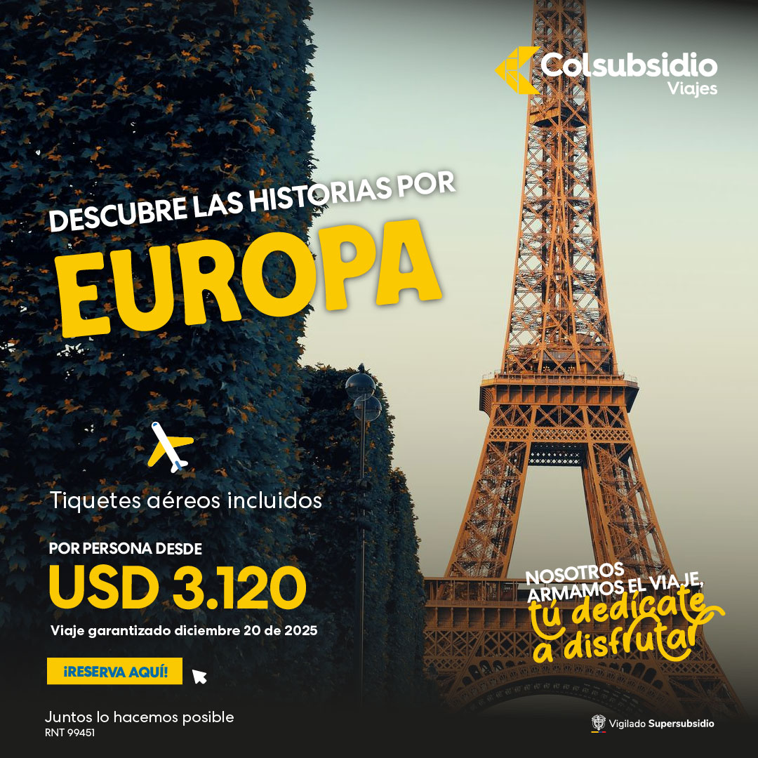 EUROPA CON TIQUETE AEREO