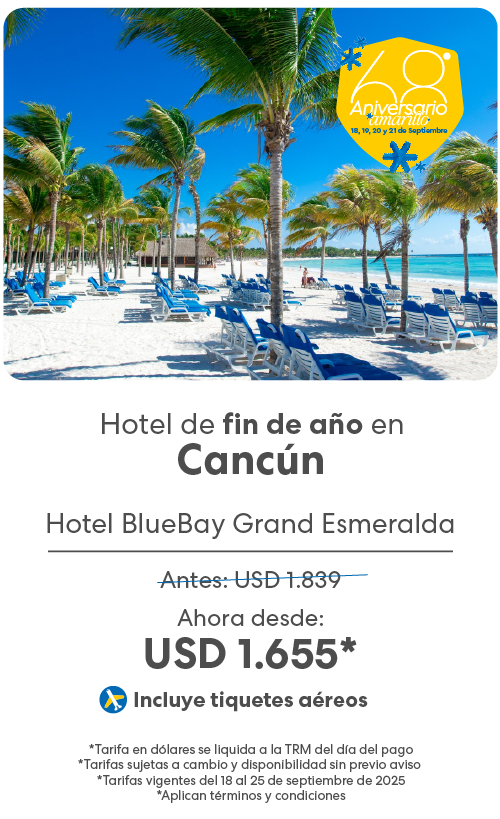 cancun aniversario amarillo